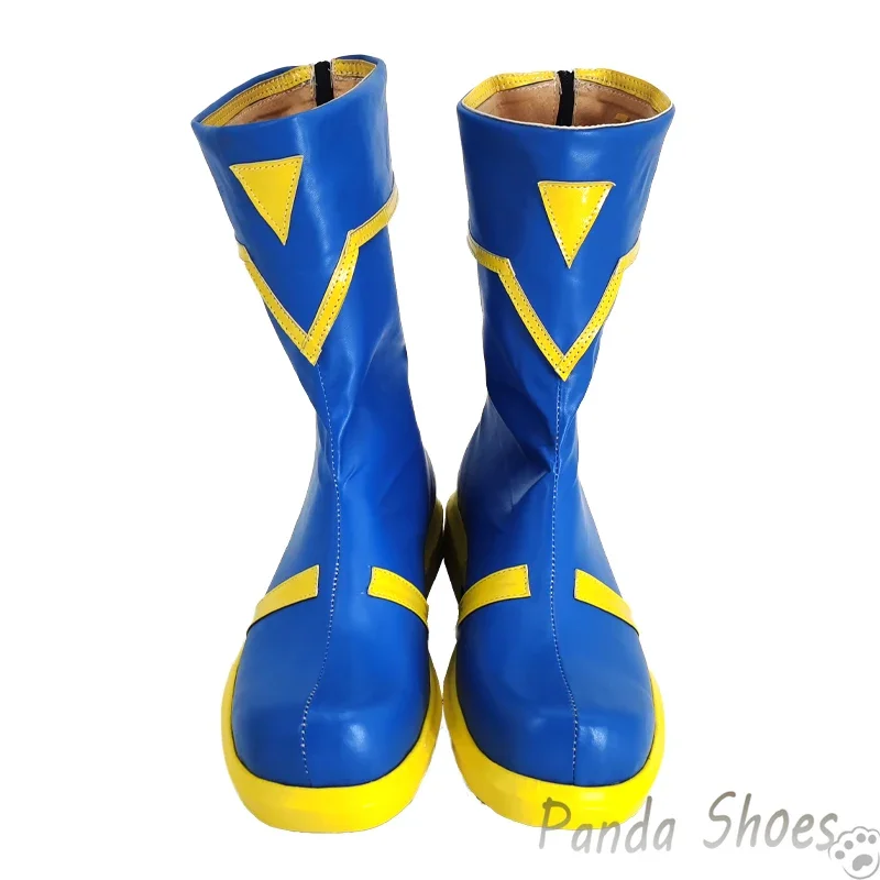 Sword Art Online Silica Cosplay Shoes Anime SAO Blue Cos Boots Comic Ayano Keiko Cosplay Costume Prop Shoes for Halloween Party