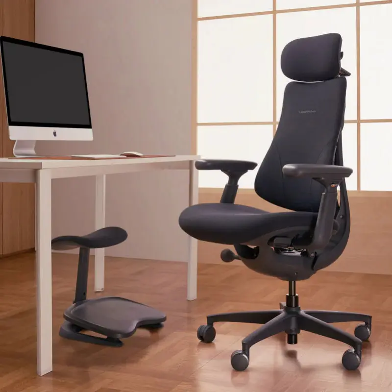 Work Accent Swivel Study Relaxing Comfortable Furniture Office Back High Footrest Chair Gaming Dynamic