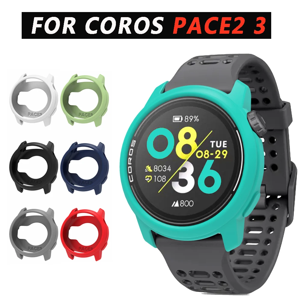 Силиконовые чехлы для COROS PACE 3 2, мягкий защитный чехол PACE3, полый противоударный защитный чехол для умных часов PACE3