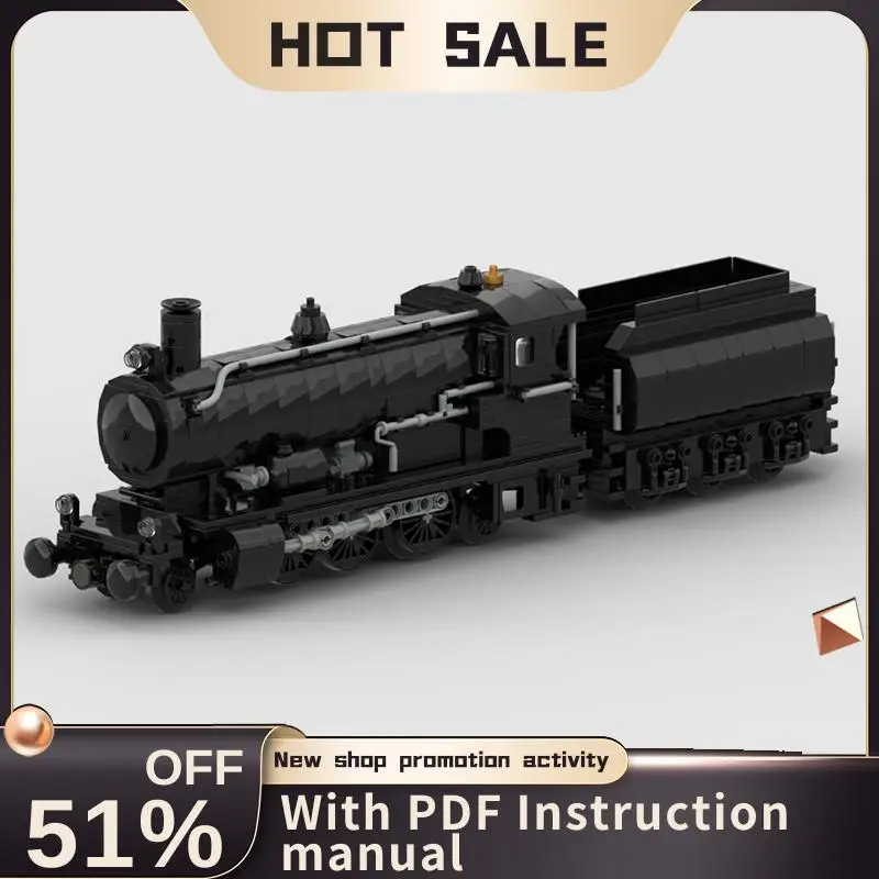 

New 1115Pcs City Technical Train Tracks Railway Moc Ol12 Steam Locomotive Model Building Blocks Diy Creative Ideas Toys Gifts
