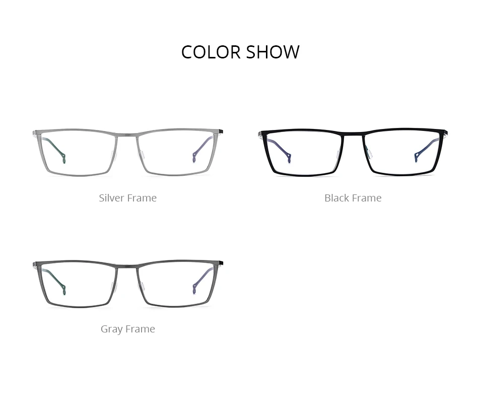 FONEX Reines Titan Brillengestell Männer Neue Marke Design Quadratische Brillen Japanische Handgemachte Ultraleichte Hochwertige Brillen 85722 – Detail 6
