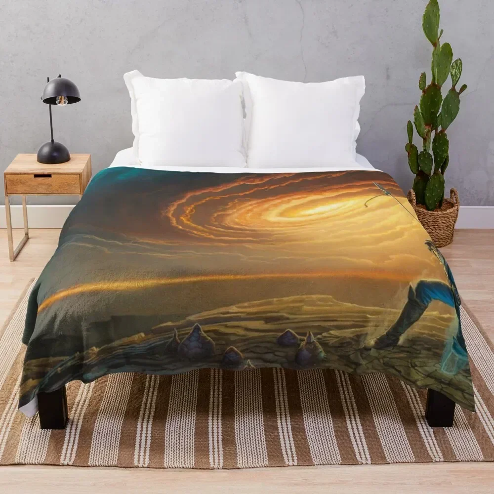 

The Way of Kings - Dual Fight Throw Blanket Warm Plush Fuzzy Blanket for Living Room