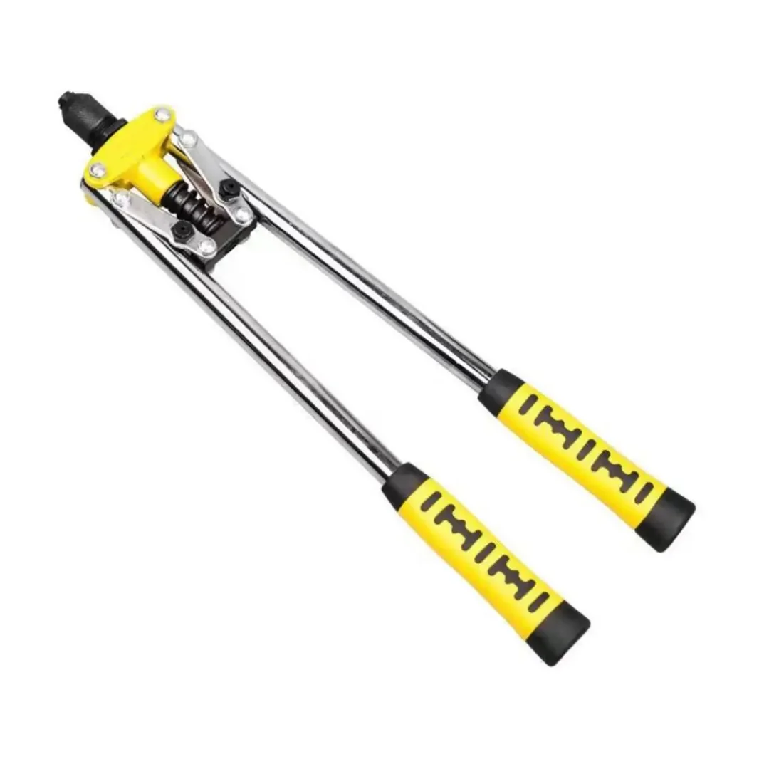 Nut riveter pliers - professional manual riveter with non-slip ergonomic handles - high precision and durability