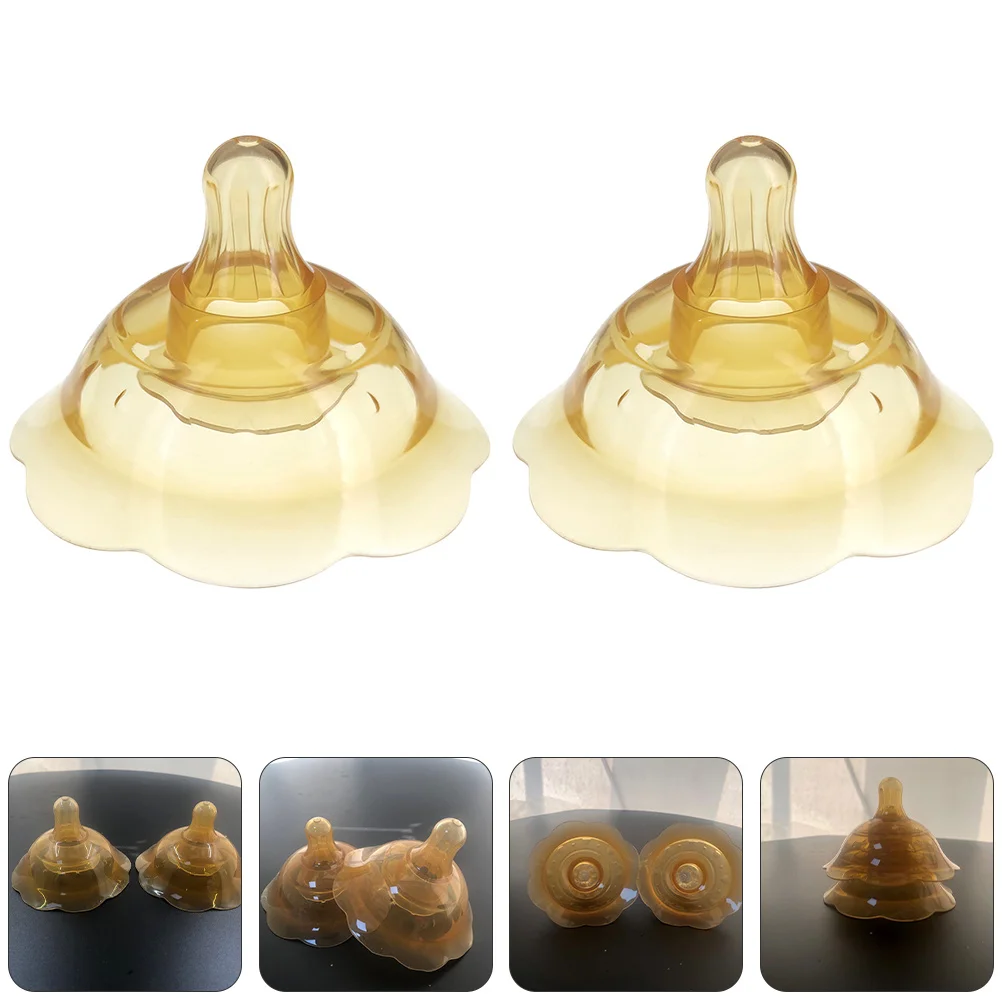 2 قطعة درع الرضاعة الطبيعية سيليكون الغطاء الواقي الثدي مانعة للتسرب الحليب التوقف منصات أكواب التمريض حامي قذيفة للأمهات #5