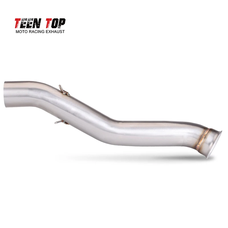

Factory Hot Selling CF MOTO 800MT 2021+ Side Middle Pipe 304 Stainless Steel Exhaust Link Pipe