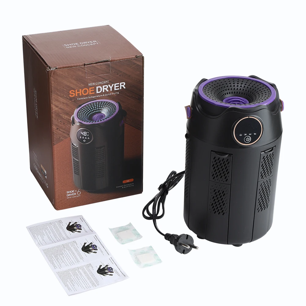 Intelligenter Timer-Schuhtrockner, tragbarer, faltbarer Haushalts-Schuhtrockner mit sechs Armen, schnelltrocknend, desodorierend, UV-Sterilisierend, Schuhheizgerät – Detail 11