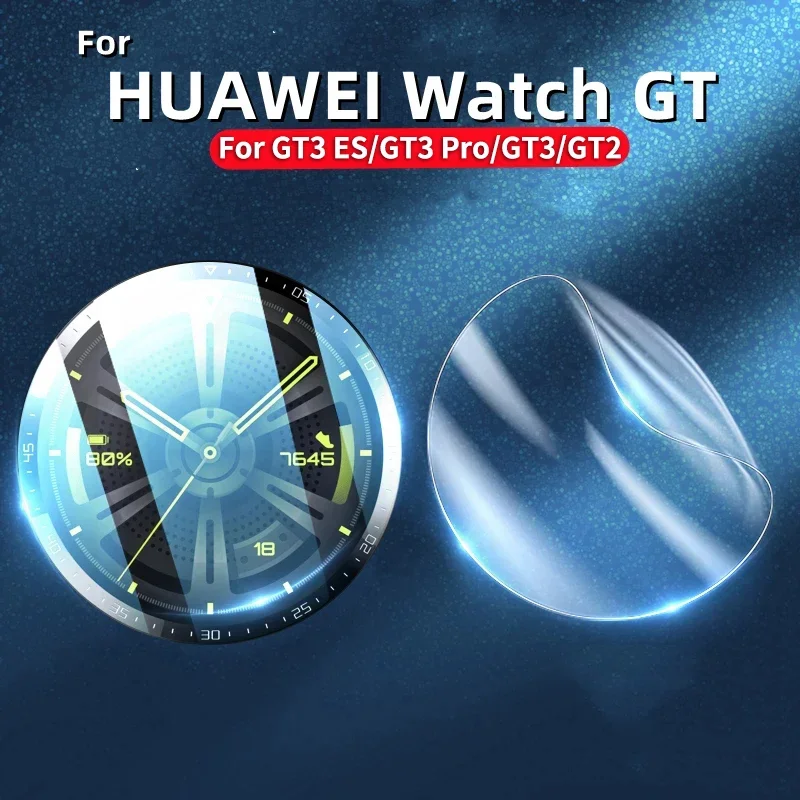 Película protectora de hidrogel suave para Huawei Watch GT 2 3 46MM 42MM Protector de pantalla para Huawei GT3 SE GT3 Pro película a prueba de explosiones