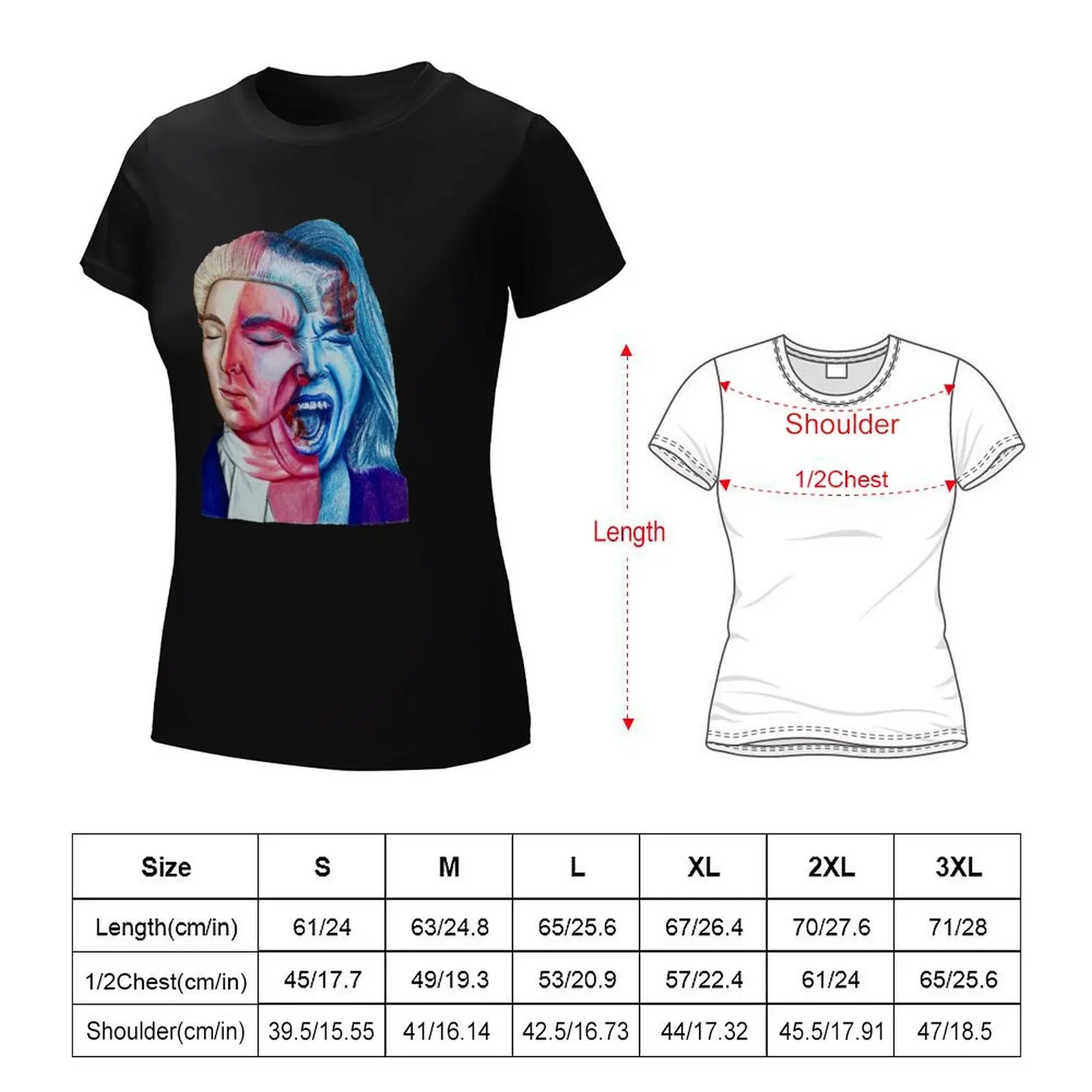 Jodie Comer - Prima Facie T-Shirt animal print shirt for girls tops summer blouses woman 2024