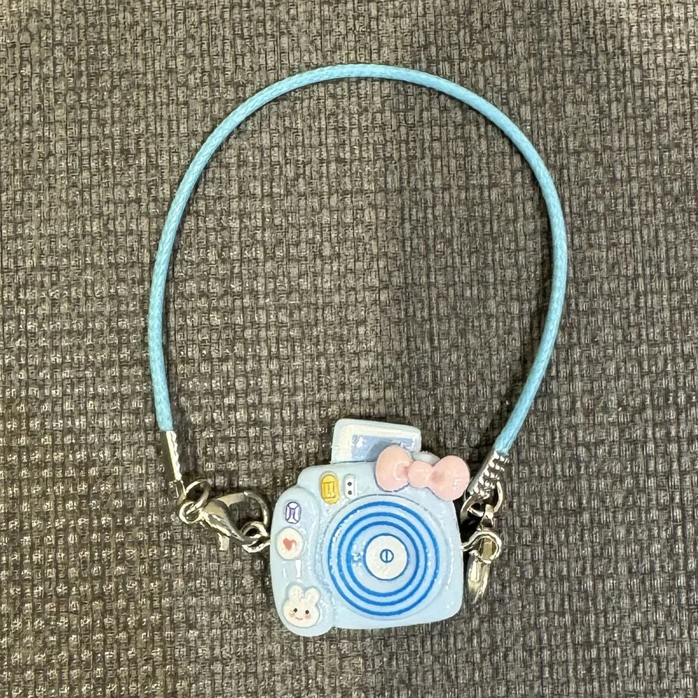 6 stks Fantasiespel Poppenhuis Mini Camera Foto Prop Poppenhuis Pop Simulatie Camera Speelgoed Cartoon Miniatuur Camera Model