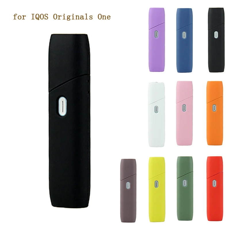 RUORUO 10 Candy Colors Silicone Case for IQOS Originals One Protection E-cigarette Cover for Iqos OriginalsOne Accessories