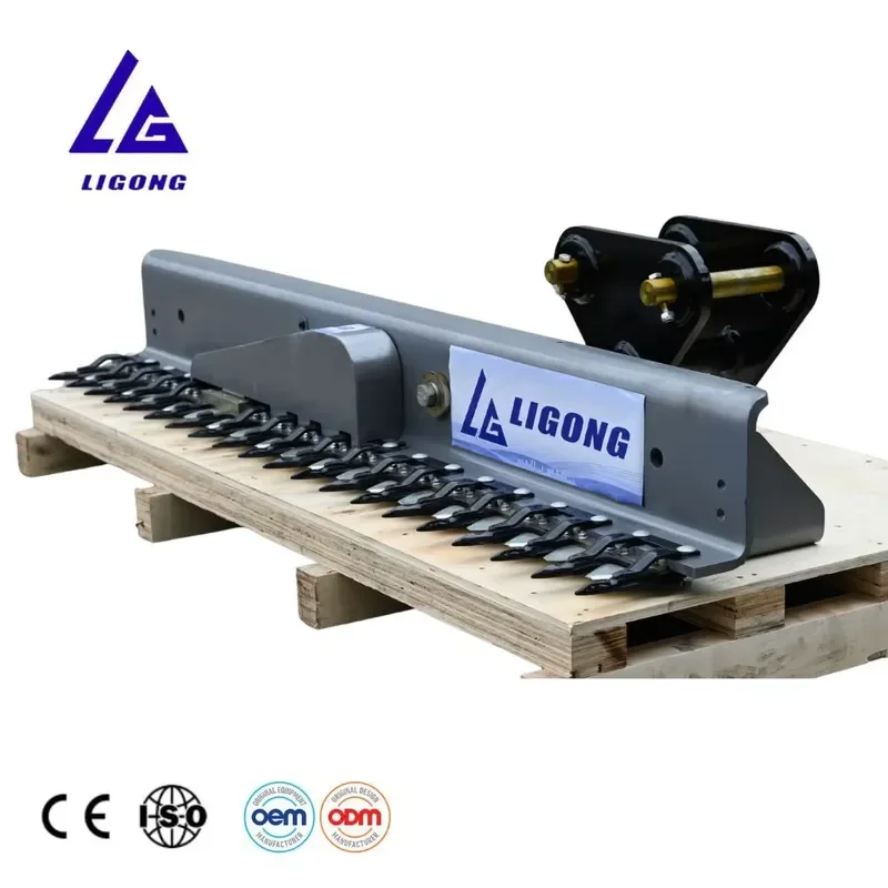Excavator Hydraulic Flail Hedge Trimmer for Arboriculture Nursery and Botanical Garden Maintenance