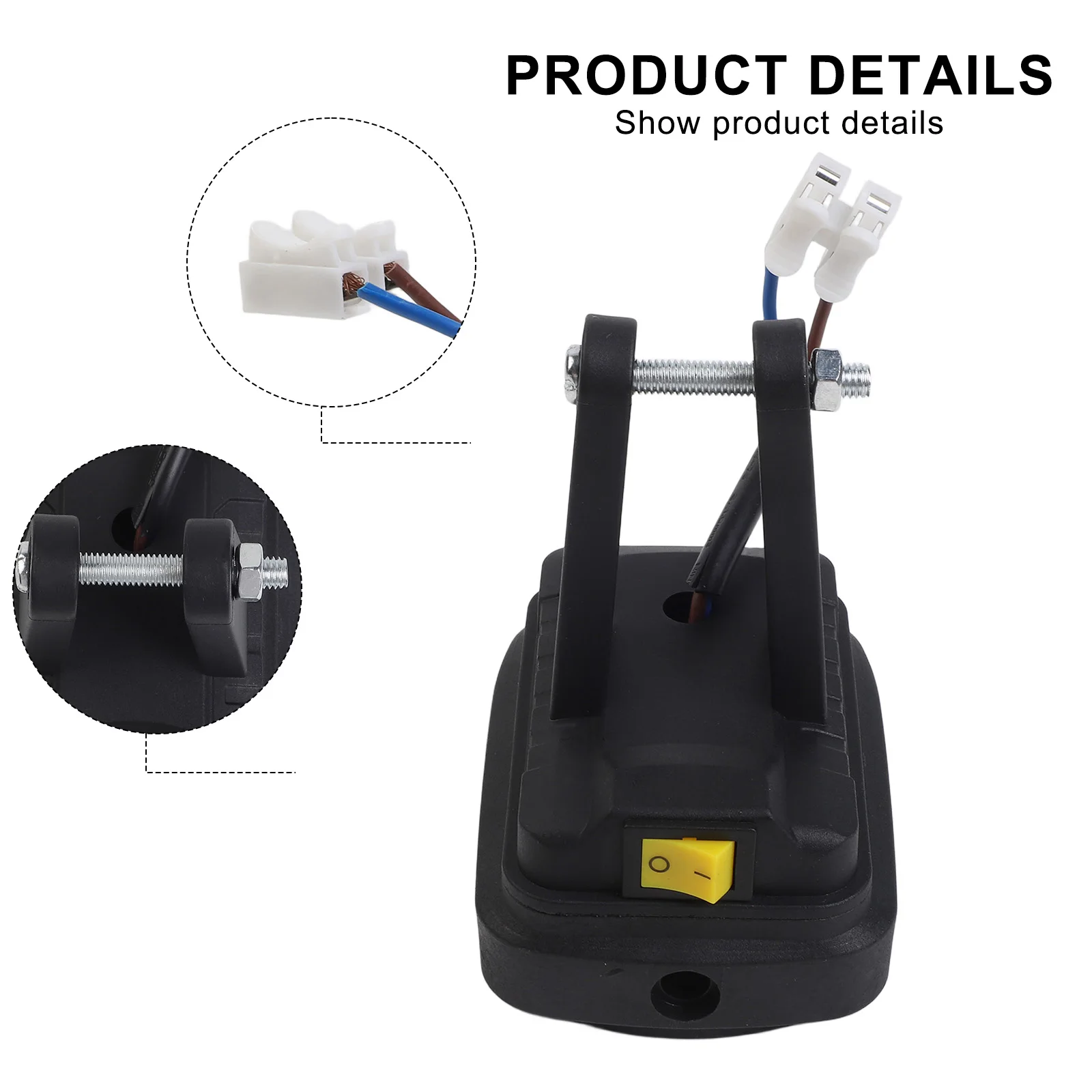 

BL1830 Adapter Battery Adapter Battery Replacement Black as Picture Battery Connector Types Battery Platform Options