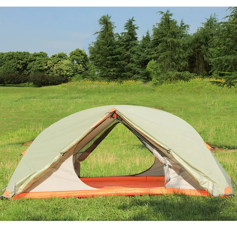 تتضمن خيمة تخييم جديدة لعام 2025 حقيبة حمل وخفيفة الوزن للاستخدام الخارجي لحقيبة الظهر والمشي لمسافات طويلة #3