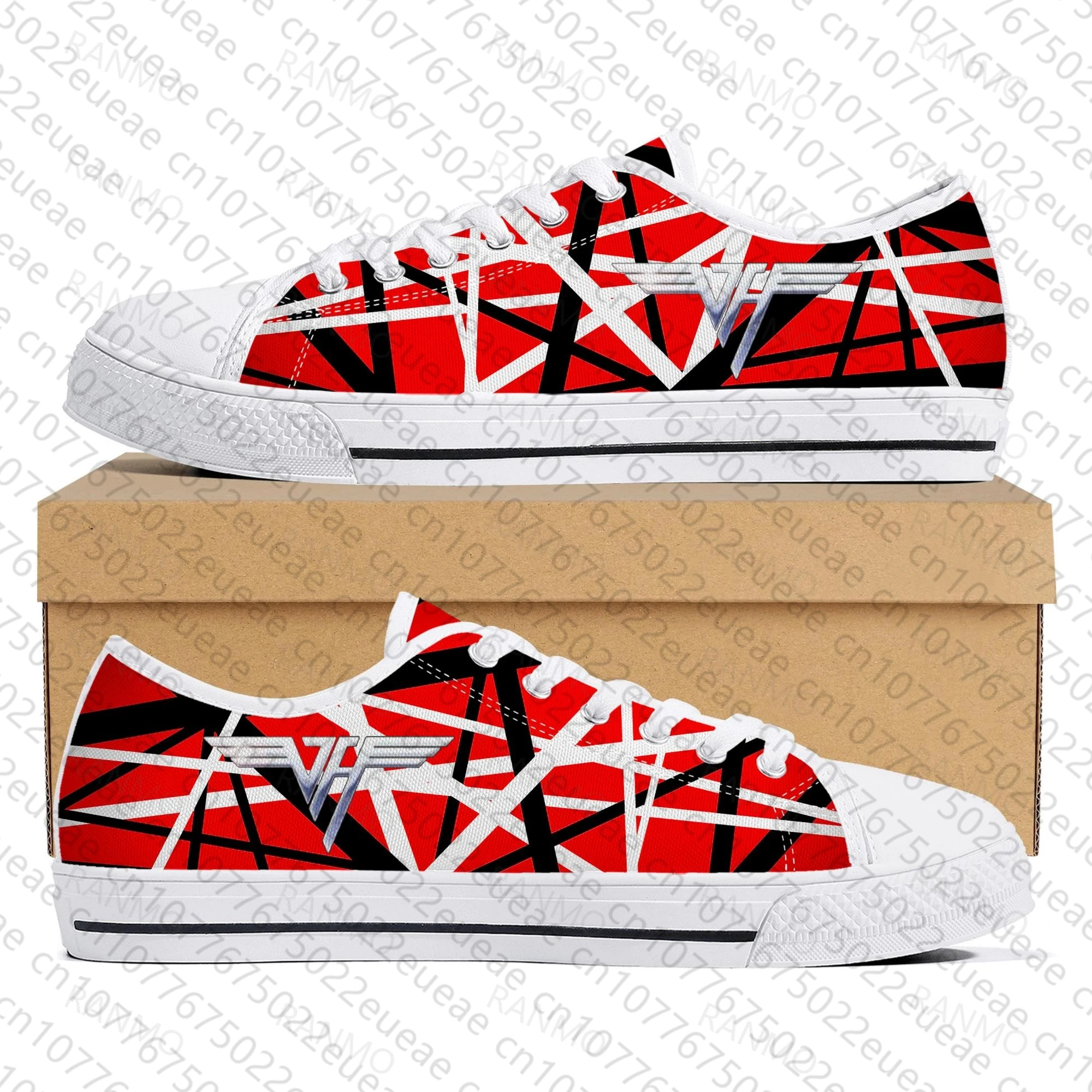 

Van Evh 5150 Stripes Halen Low Top High Quality Sneakers Mens Women Teenager Canvas Sneaker 1984 Casual Couple Shoes Custom Shoe