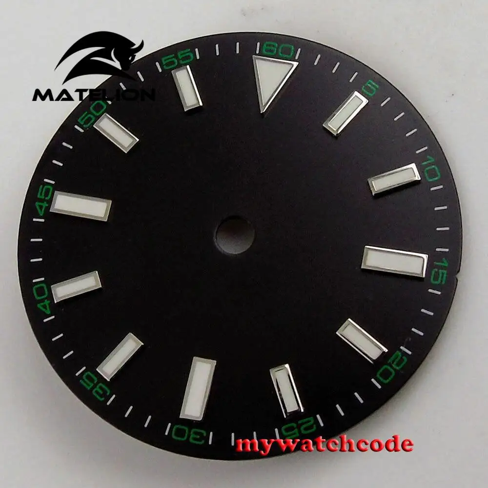 取り付けブラケット29mm,青と黒の時計,白,2824 dg2813 3804 miyota 8215 nh35