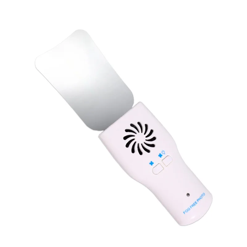 

Dental anti-fog mirror, oral mirror with light anti-fog orthodontic photo, double-sided stainless steel