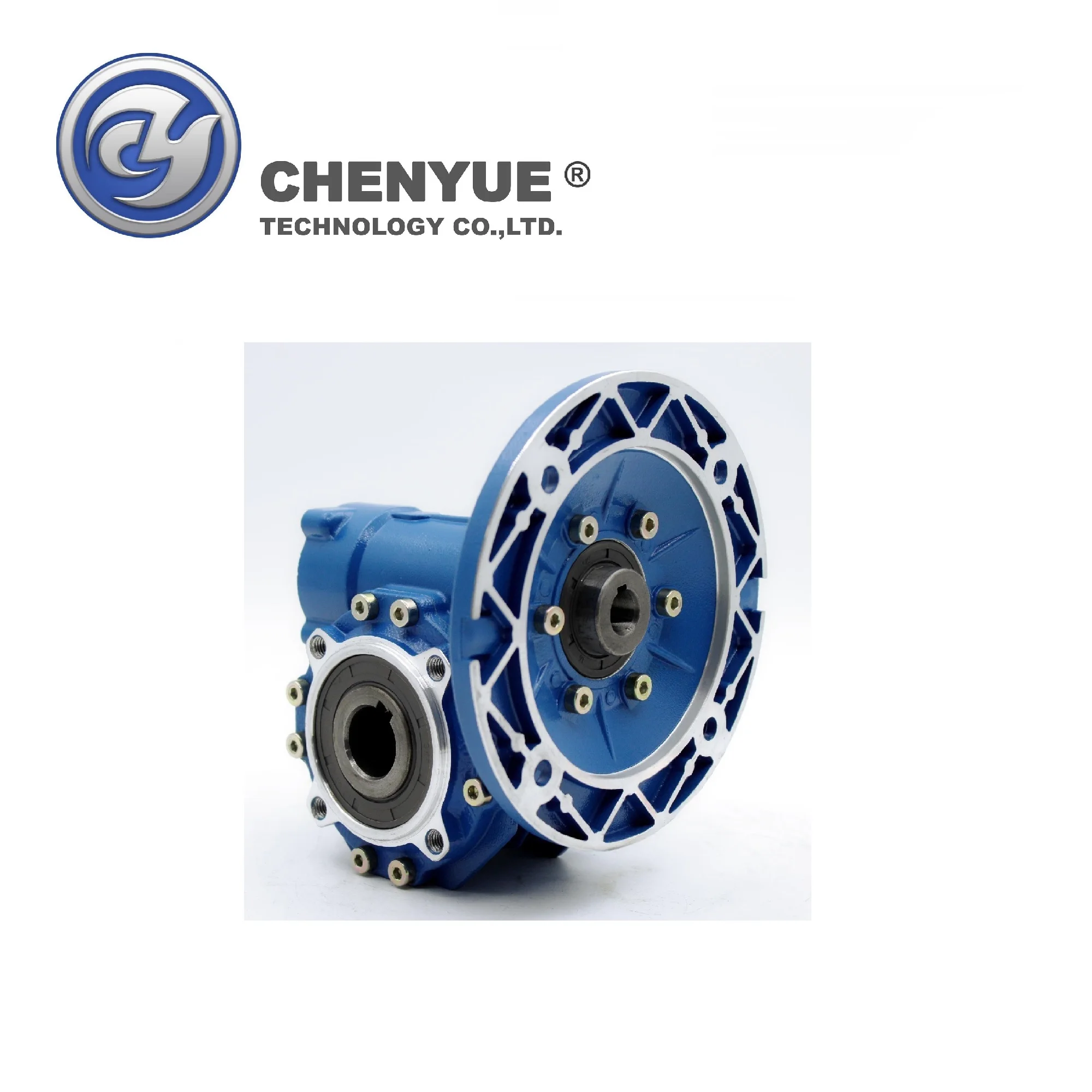 CHENYUE  Free Maintenance Worm Gearbox CYVF 050 Input 14/11/19mm Output 25mm Ratio 5:1/100:1Free Maintenance No need to add oil