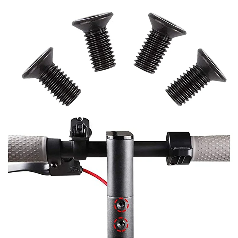 مسامير سكوتر تصاعد المسمار سكوتر مسامير الرأس الأمامية مرفق مسامير الرأس المسطحة #5