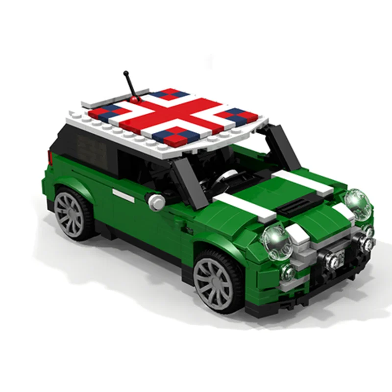 630pcs MOC New Mini MkI Customisable Miniland Intermediate Creator Expert Model Building Blocks Construction Toy Christmas Gifts