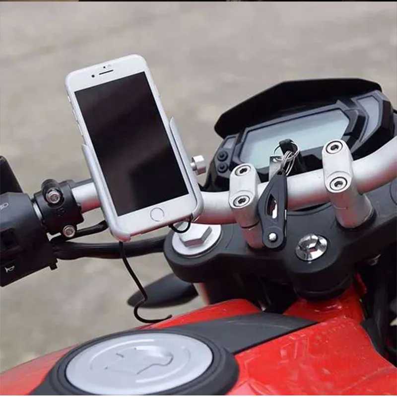 For ZONTES G1 125 ZT125 ZT310/R/T/V 368G 368G/D/E/M/K 703F 703RR Motorcycle CNC Handlebar Mobile Phone Holder GPS stand bracket - view 3