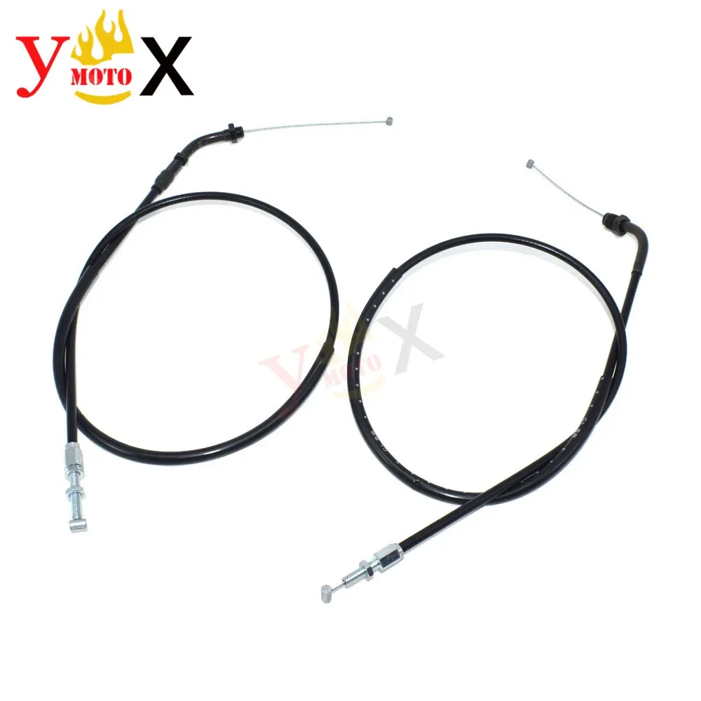 CB 1300 98-02 Motorcycle Accelerator Push/Pull Throttle Cable Wire Line For Honda CB1300 X4 SC40 1998-2002 1999 2000 2001