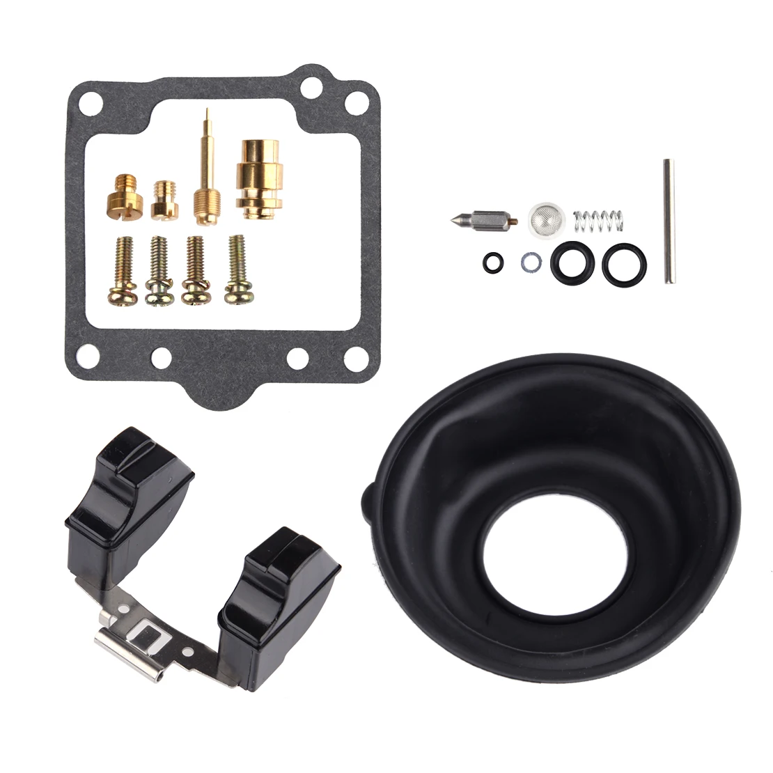 

DWCX Carburetor Repair Kit with Diaphragm Float Fit for Suzuki GS550E/L GS550M GS550T Motorcycle Accessories