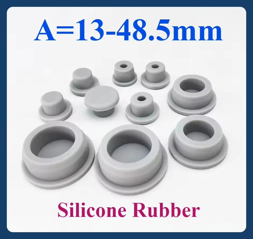 

Gray Silicone Plug, Steel Pipe Plug, Machine Equipment Dust Plug, Insulated Rubber Soft Plug 14mm