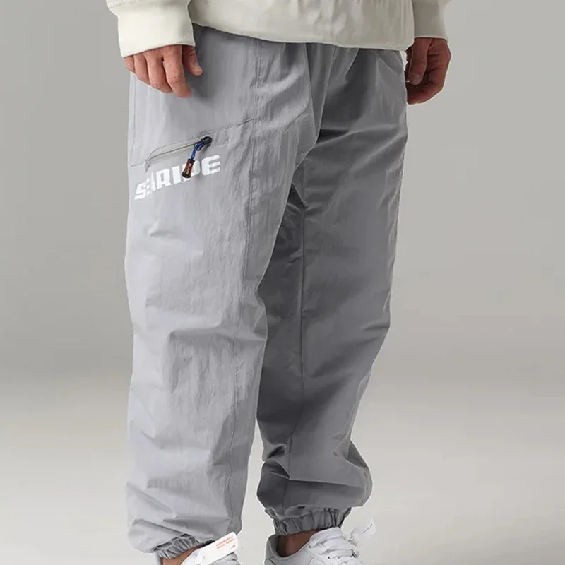 

2025 лыжные брюки, водонепроницаемые теплые мужские зимние лыжные брюки, женские брюки для сноуборда, горного спорта, женская зимняя одежда