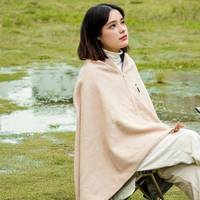 Wearable Electric 3 Levels USB Winter Warm Blanket Home Office Outdoor Heating Mattres Washable