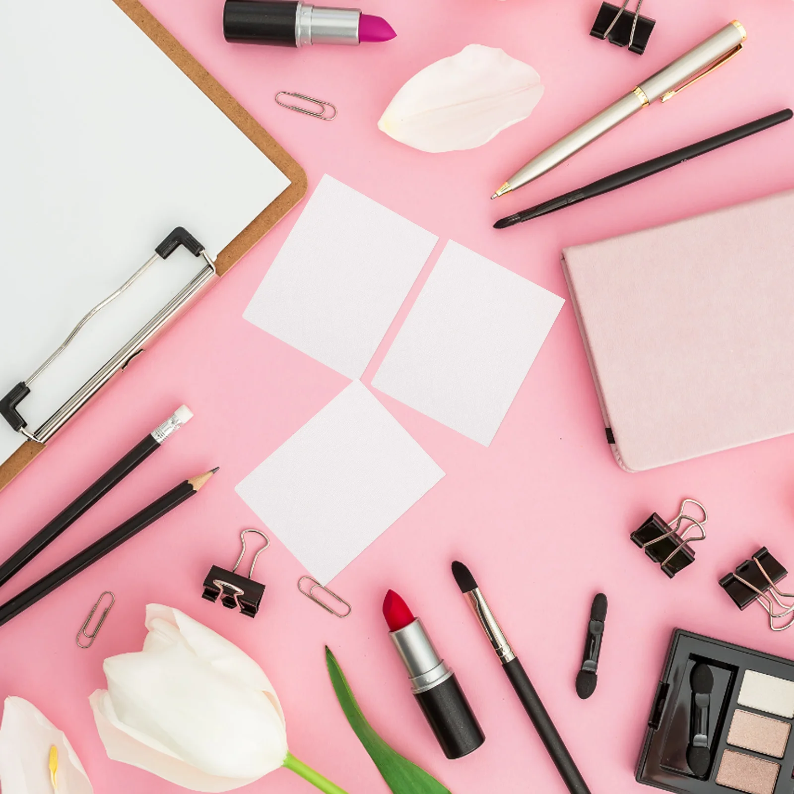 80pcs Silk Makeup Facial Eye Remover Wipes Disposable Thin Lint-Free Soft Rounds For Toner Face Cleansing Dry Cotton Facial Dry