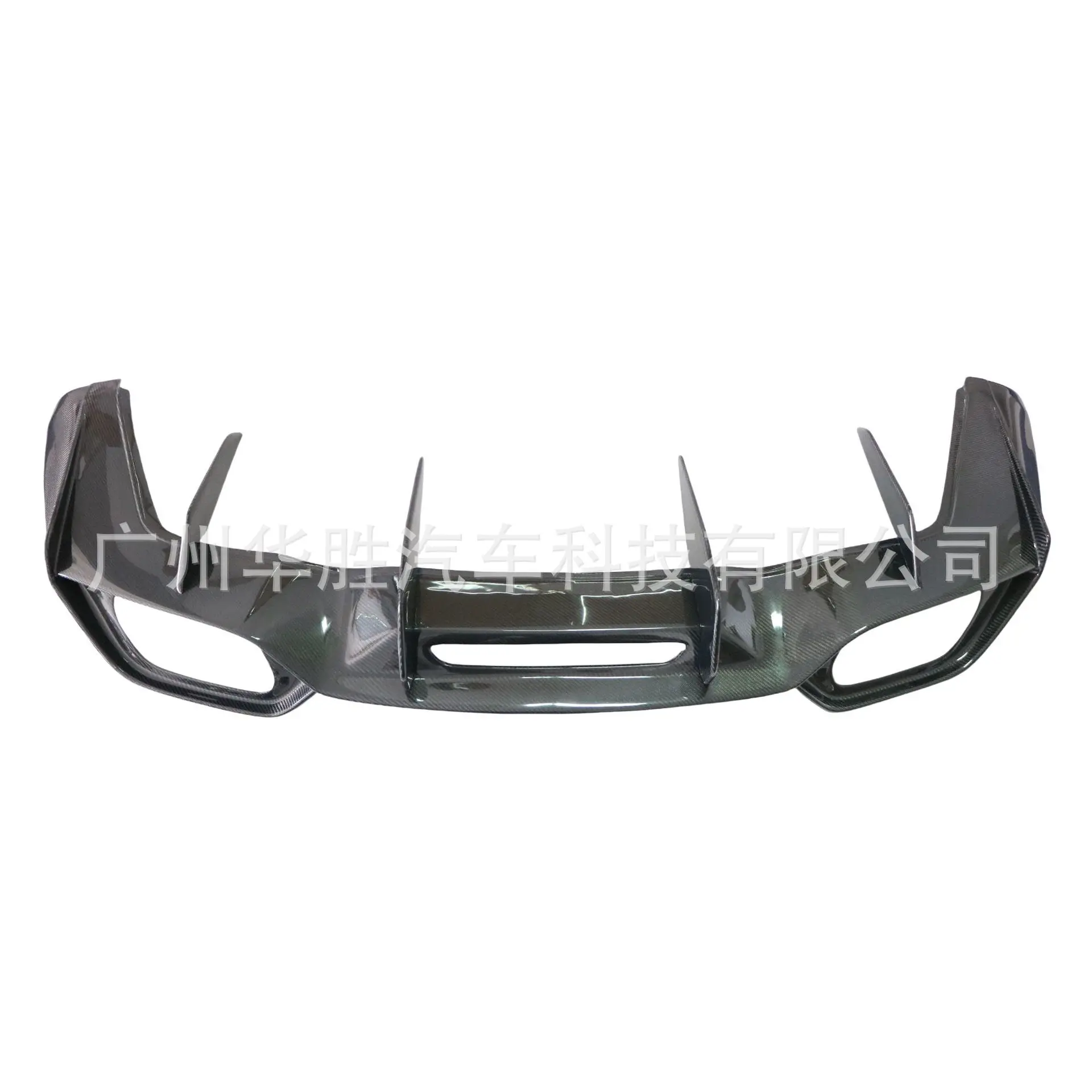 

For Mercedes-Benz AMG GT Double Door Carbon Fiber Rear Diffuser GTC GTS GTR Modified Small Surrounding Rear Lip