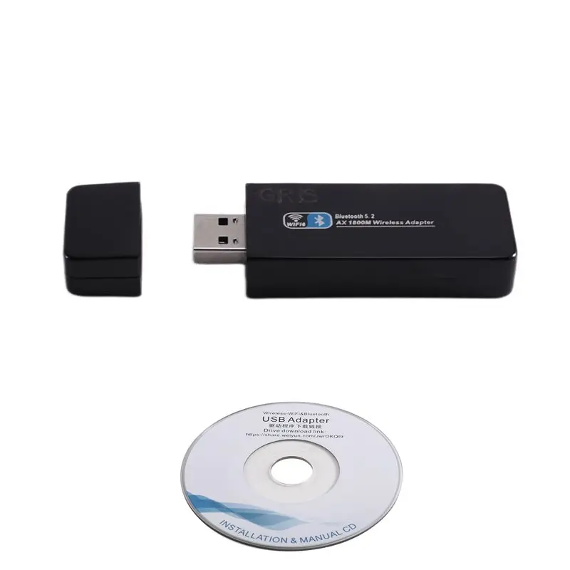 

AT82-Network Adapter USB 3.0 Wireless Network Adapter Wifi 6 Linux PC For Android For Win Wifi Adapter