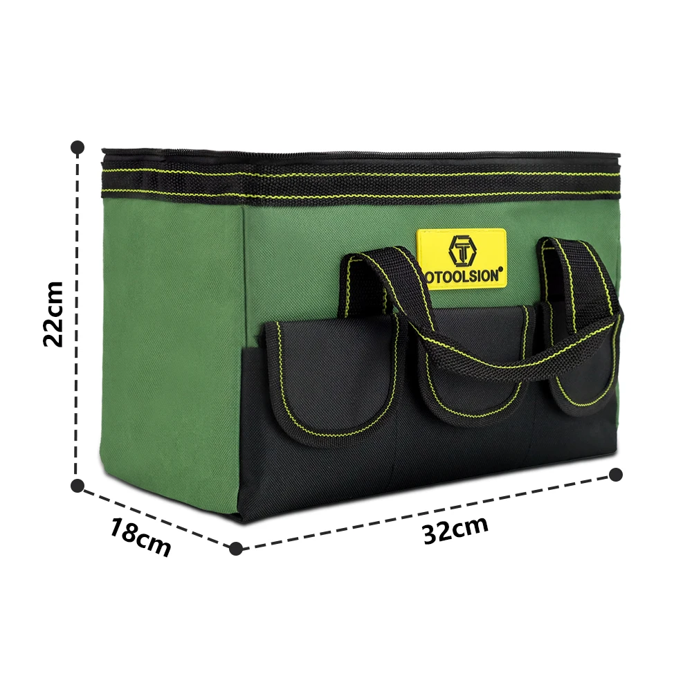 OTOOLSION bolsa de herramientas portátil, kit de herramientas multifuncional para herramientas eléctricas, Taladro Inalámbrico, destornillador, accesorios, bolsa de almacenamiento