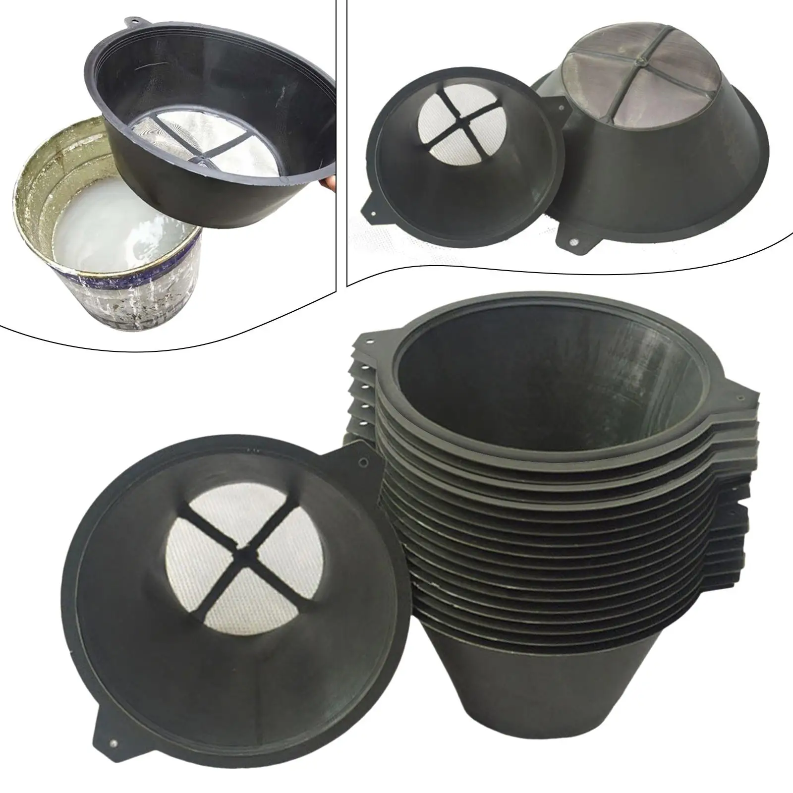 Picture 4: 20 Pieces Paint Filter Strainer Universal for Motorcycles Household Home
