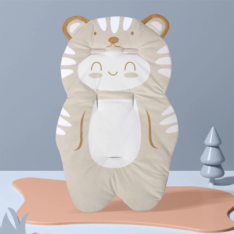 Cojín para cochecito de bebé de niña de dibujos animados, almohadilla suave y cómoda para coche infantil, alfombrilla para carrito para niños pequeños, sillas de comedor, cochecitos