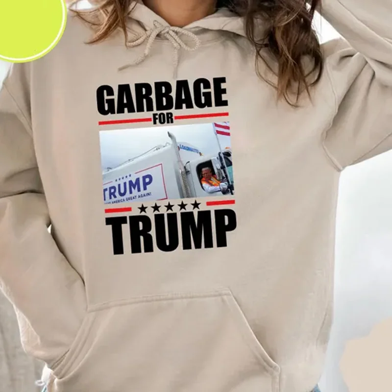 Trump Wins Again Oversized Hoodie, Trump Vance 2024 Sweatshirt,Patriotic, Republican Gifts,Republican Party,Harajuku Casual Tops