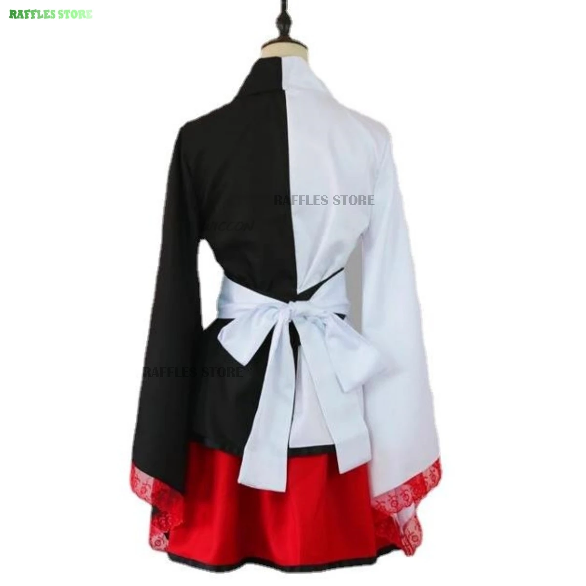 Anime Game recruté anronpa: Trigger Happy Havoc Monokuma Cosplay Costume pour femme, perruque japonaise, jupe Kimono, Sexy Kawaii, Halloween trempé