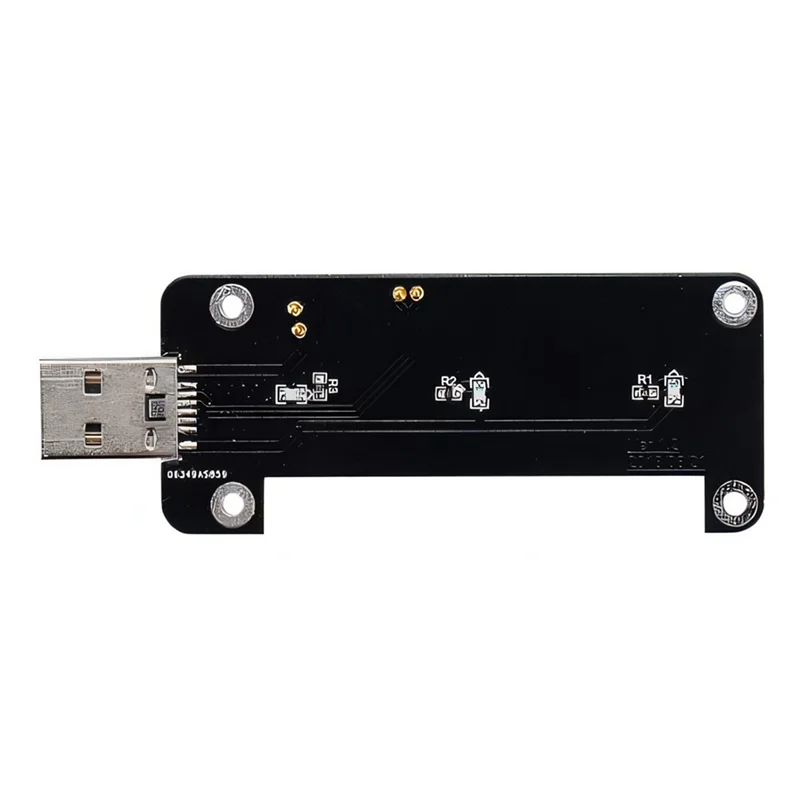 

Хорошо изготовленный комплект модуля расширения USB-ключа для Raspberry Pi Zero/Zero W, как передняя и задняя сторона может быть вставлена