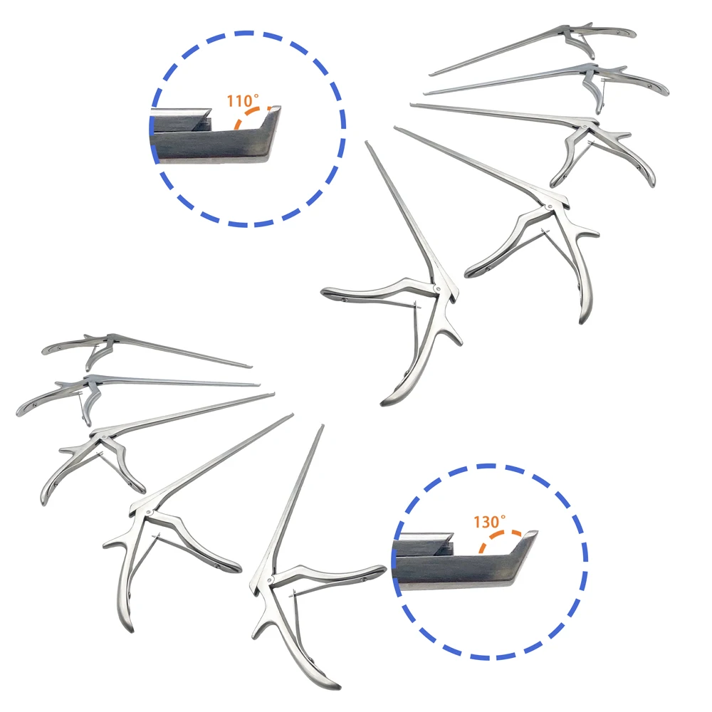 

Orthopedic Kerrison Rongeur Forceps Grip width 1mm-5mm Autoclavable Veterinary Surgical Instruments