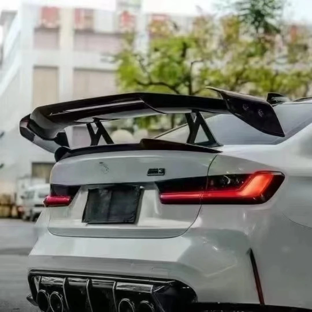 Picture 6: For Most Three Box Cars Upgrade for Etc. AD Style 3rd Rear Wing Spoiler New Condition Tailfin Tail Wing