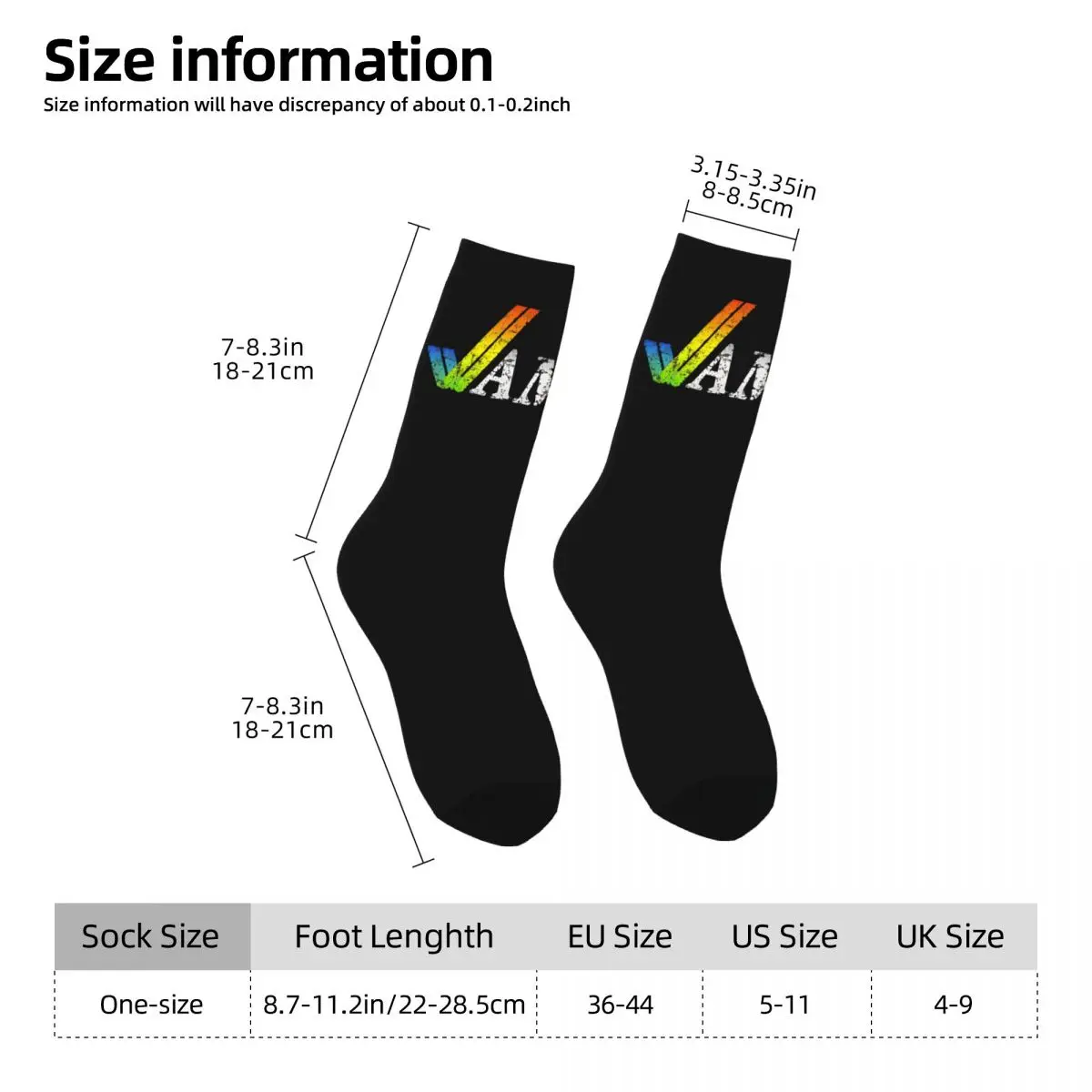 Classic Commodore Amiga 500 Socks Travel 3D Print Boy Girls Mid-calf Sock image 2