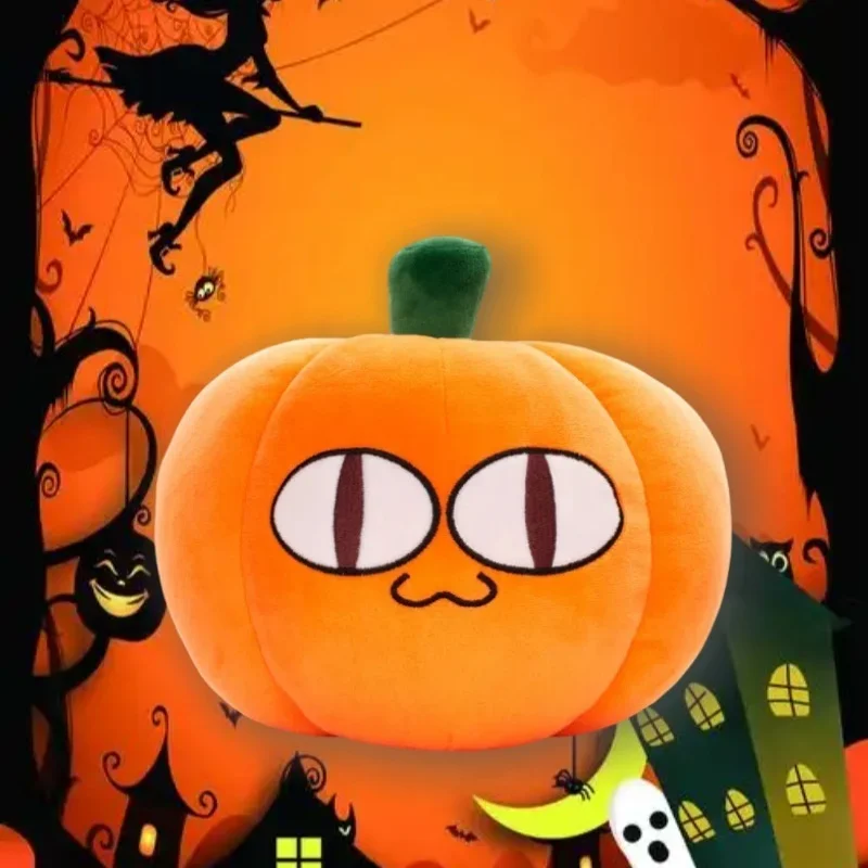ตุ๊กตาฟักทองฮาโลวีนใหม่ ขนาด 22 ซม. การ์ตูนน่ารัก นุ่มนิ่ม ตุ๊กตาหัวฟักทองฮาโลวีน หมอนตกแต่งปาร์ตี้ สำหรับเด็ก ของขวัญ