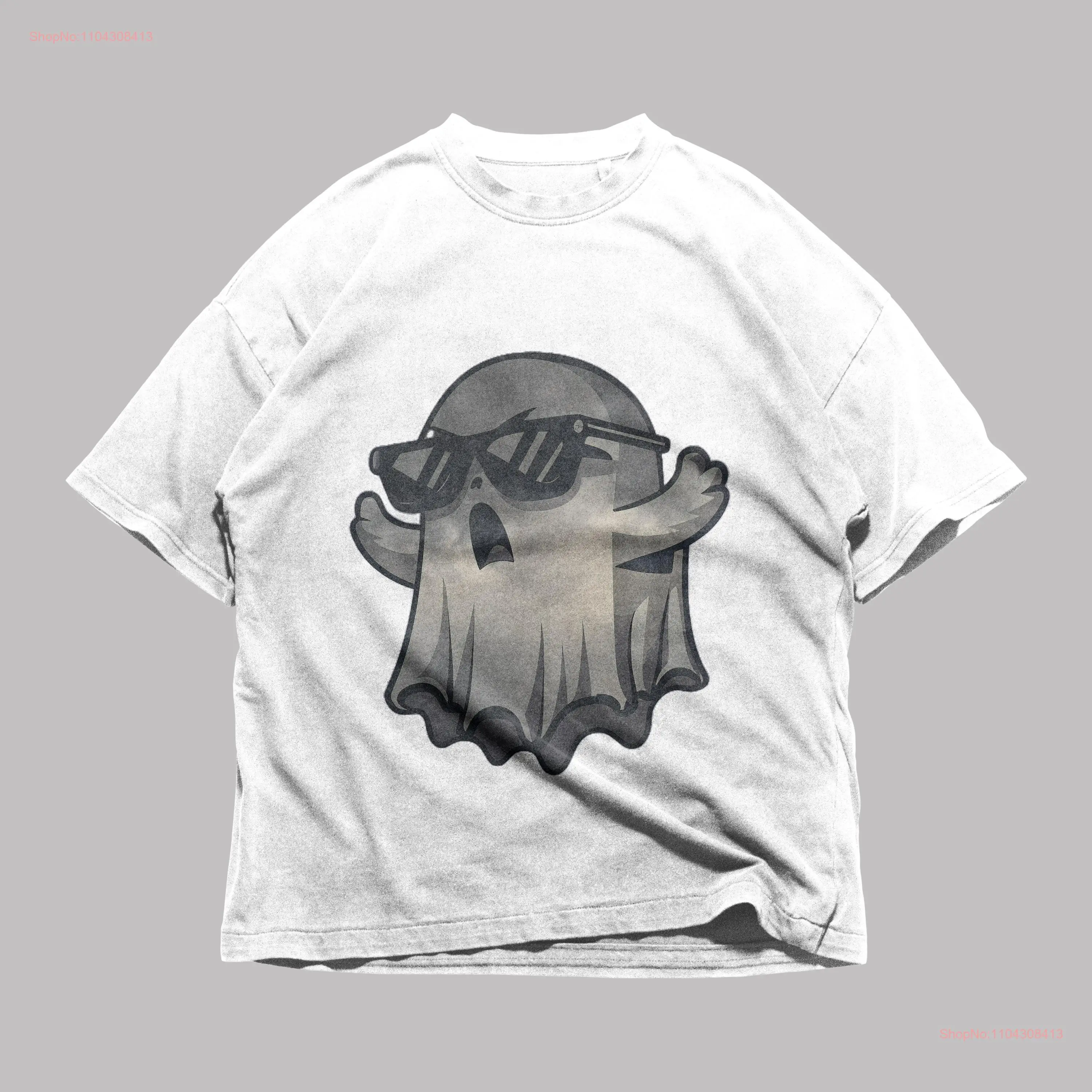 GHOST T Shirt Vintage Design SVG Minimalist Streetwear Sportwears Designers long or short sleeves