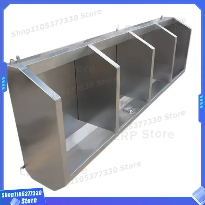 Stainless Steel Wall Mounted Urinal Modern Automatic Flushing Bathroom Fixture Commercial Restroom Sanitary Ware High Quality