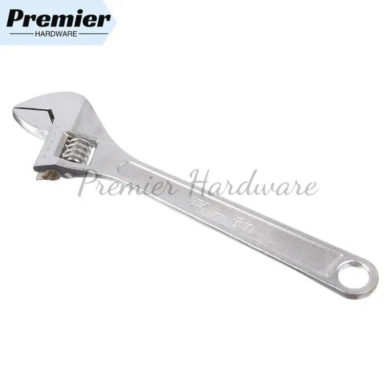

Adjustable wrench Large opening Long handle Universal wrench Clamp wrench CR-V steel Machine shop Manual maintenance tool