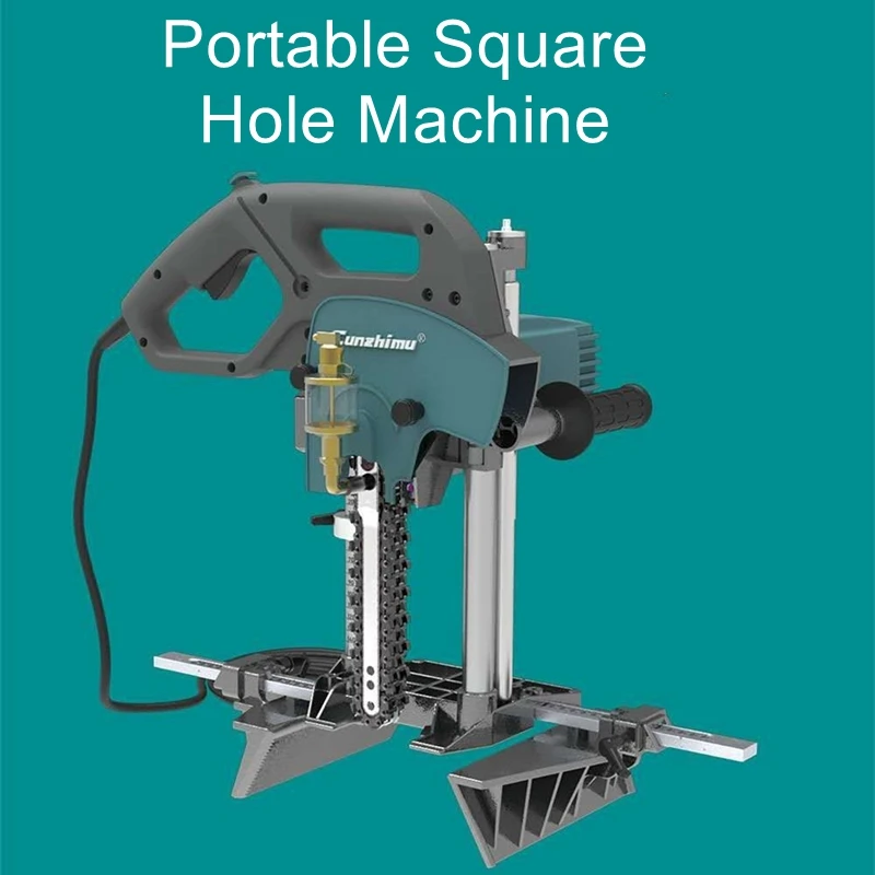 

Portable ancient architectural gazebo drilling machine drilling machine mortise and tenon machine square hole machine chain saws