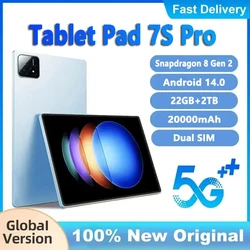 2025  Global Version Tablet PC Pad 7S Pro 11inch  Android 14 Snapdragon 8 Gen 2 22GB+1TB 5G Dual SIM Bluetooth WiFi HD 4K Tablet