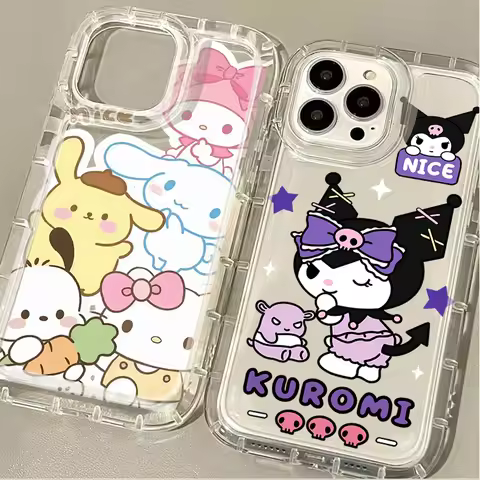 Sanrio Cinnamoroll Hello Kitty Cute Case For Xiaomi POCO X6 X5 X4 GT X3 NFC F3 F5 F6 Pro M5S M6 Pro 5G C65 13T 12T 14 13 12 Pro