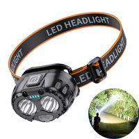 Powerful LED Headlamp IPX4 Waterproof Sensor Headlamp Fishing Camping USB Head Flashlight Torch Headlights Front Lantern lantern