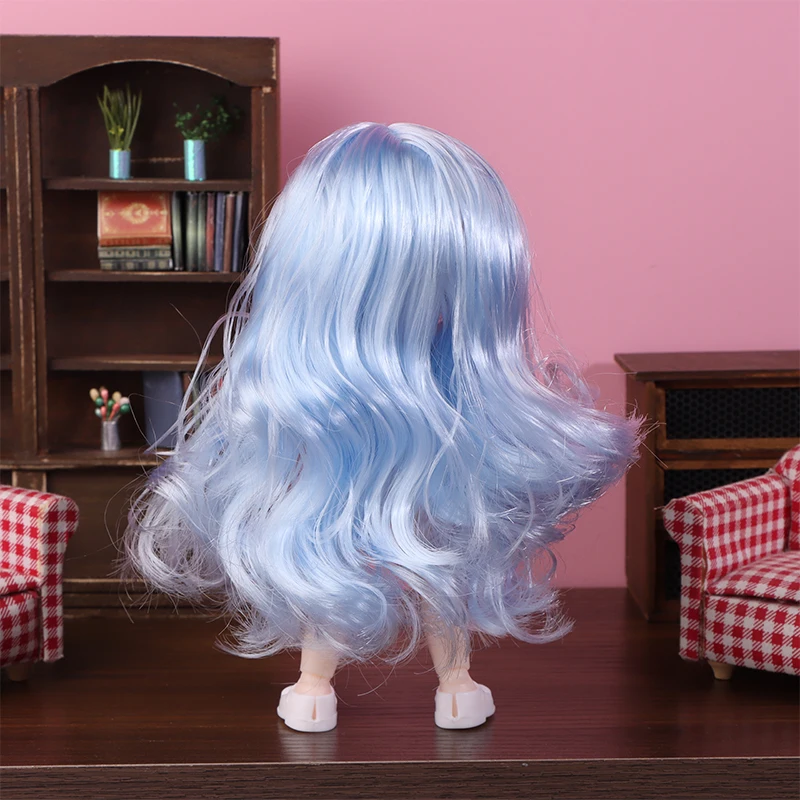 1 szt. Lalka BJD z oczami 3D, korpus 16 cm, twarz manga, przegub sferyczny, naga, haploid ​ Lalka z różnymi włosami Akcesoria dla dziewczynek Zabawki